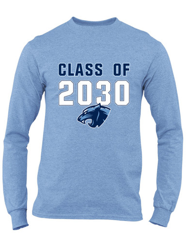 Potomac Panthers Class of 2030 Men's LS T-Shirt