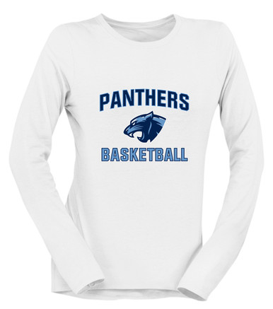 Potomac Panthers Basketball #1 Women's Premium LS T-Shirt