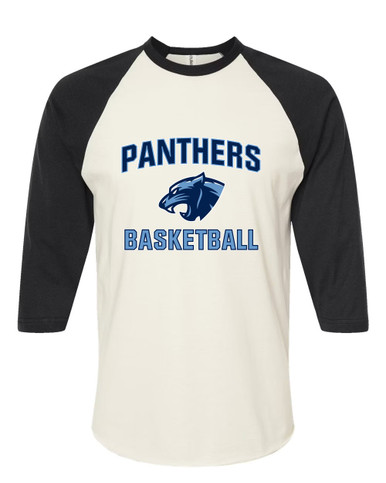 Potomac Panthers Basketball #1 Women's Baseball T-Shirt