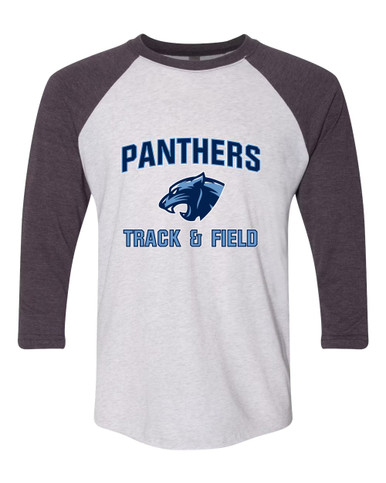 Potomac Panthers Track & Field Men's Baseball T-Shirt