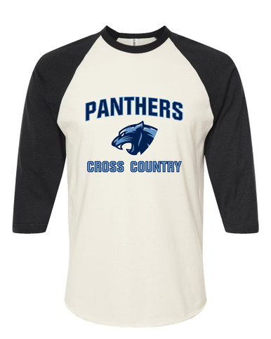 Potomac Panthers Cross Country Women's Baseball T-Shirt