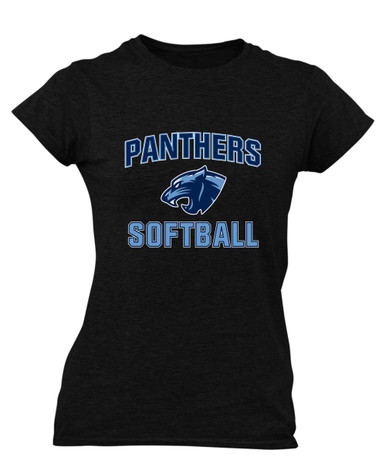 Potomac Panthers Softball #1 Women's Premium SS T-Shirt