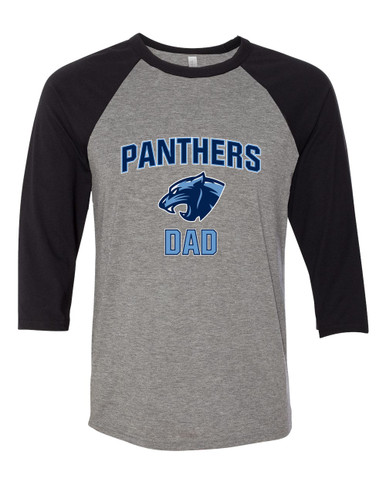 Potomac Panthers Dad Men's Baseball T-Shirt
