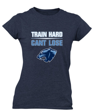 Potomac Panthers Train Hard, Can't Lose Women's SS T-Shirt
