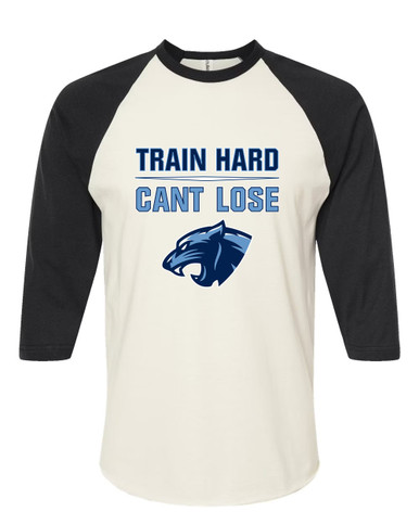 Potomac Panthers Train Hard, Can't Lose Men's Baseball T-Shirt