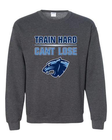 Potomac Panthers Train Hard, Can't Lose Men's Sweatshirt