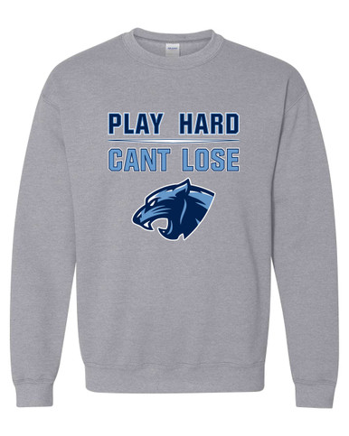 Potomac Panthers Play Hard, Can't Lose Men's Sweatshirt