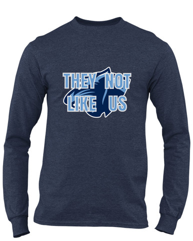 Potomac Panthers They Not Like Us #2 Men's LS T-Shirt