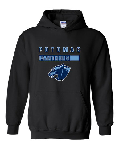 Potomac Panthers Mascot #7 Men's Hoodie
