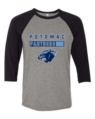 Potomac Panthers Mascot #7 Women's Baseball T-Shirt