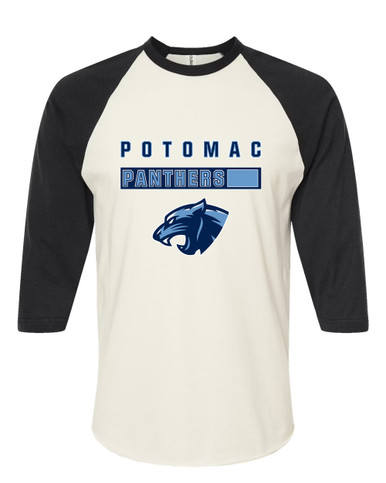Potomac Panthers Mascot #7 Men's Baseball T-Shirt