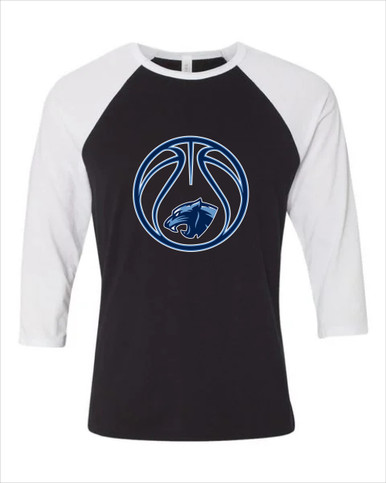 Potomac Panthers Basketball #2 Women's Baseball T-Shirt