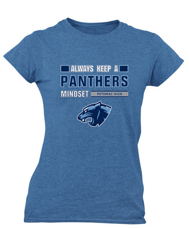 Potomac Panthers Mindset Women's Premium SS T-Shirt
