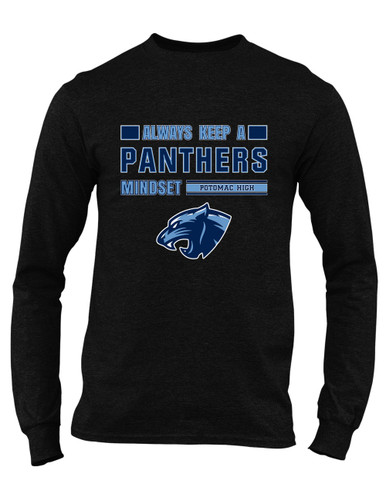 Potomac Panthers Mindset Men's LS T-Shirt