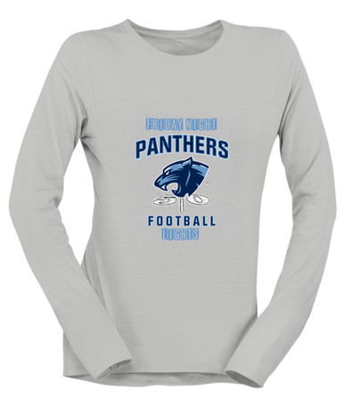 Potomac Panthers Football #6 Women's Premium LS T-Shirt