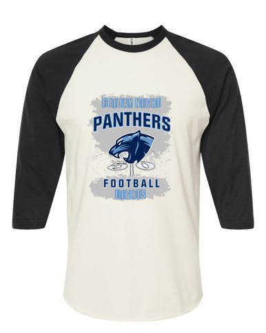 Potomac Panthers Football #6 Men's Baseball T-Shirt