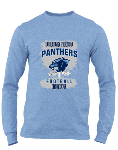 Potomac Panthers Football #6 Men's LS T-Shirt