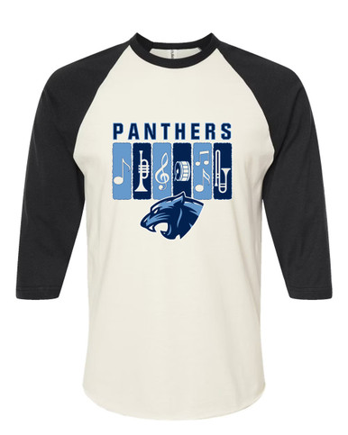 Potomac Panthers Band # 2 Men's Baseball T-Shirt