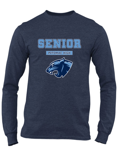 Potomac Panthers Senior #2 Men's LS T-Shirt