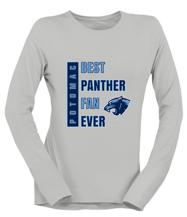 Potomac Panthers Best Panther Fan Women's Premium LS T-Shirt