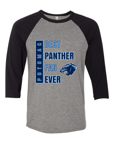 Potomac Panthers Best Panther Fan Women's Baseball T-Shirt