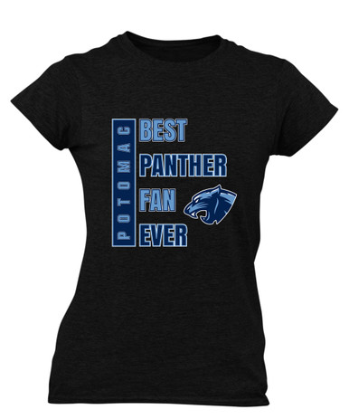 Potomac Panthers Best Panther Fan Women's SS T-Shirt