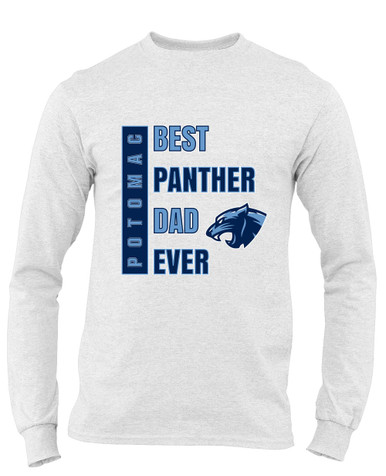 Potomac Panthers Best Panther Dad Men's Premium LS T-Shirt