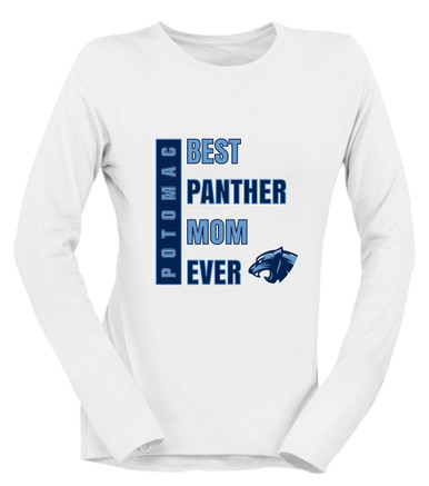 Potomac Panthers Best Panther Mom Women's Premium LS T-Shirt