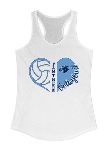 Potomac Panthers Heart Volleyball Women's Tank Top