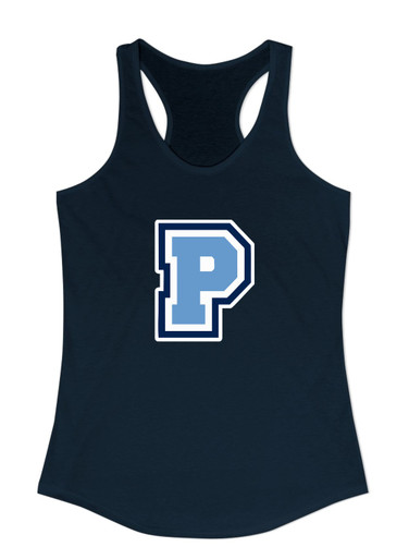 Potomac Panthers P Script Mascot #1 Women's Tank Top