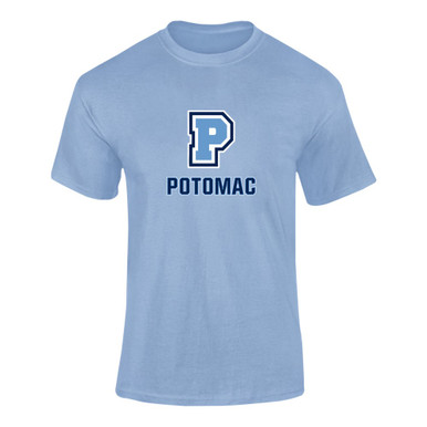 Potomac Panthers P Script Mascot #2 Men's SS T-Shirt