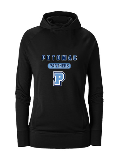 Potomac Panthers P Script Mascot #3 Women's Hoodie