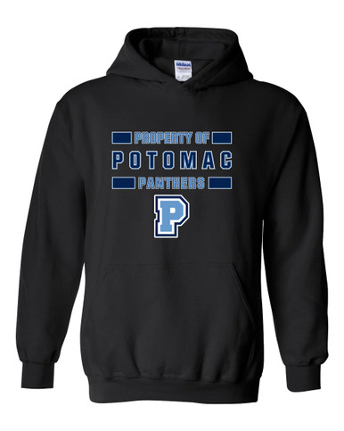 Potomac Panthers P Script Property Of Men's Hoodie