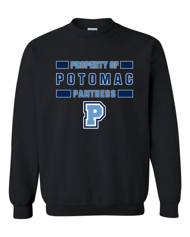 Potomac Panthers P Script Property Of Men's Sweatshirt