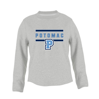 Potomac Panthers P Script Mascot #4 Women's Sweatshirt
