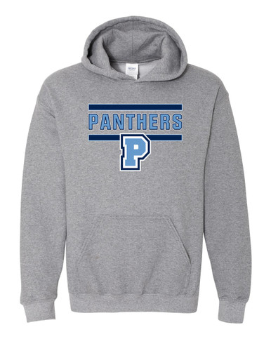 Potomac Panthers P Script Mascot #5 Men's Hoodie