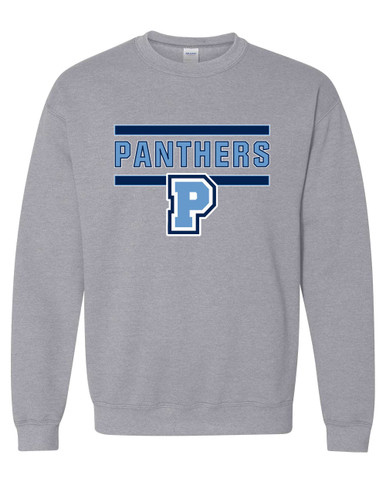 Potomac Panthers P Script Mascot #5 Men's Sweatshirt
