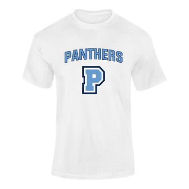 Potomac Panthers P Script Mascot #6 Men's SS T-Shirt