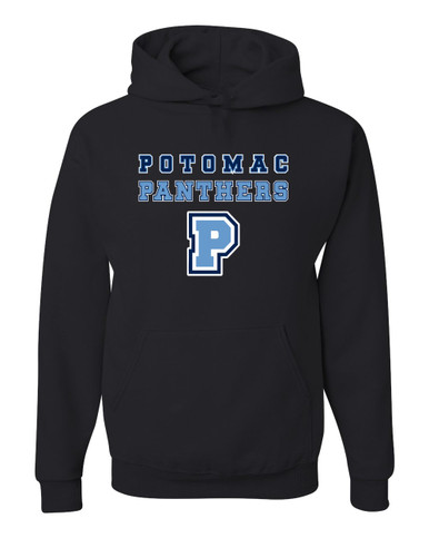 Potomac Panthers P Script Spirit Men's Premium Hoodie