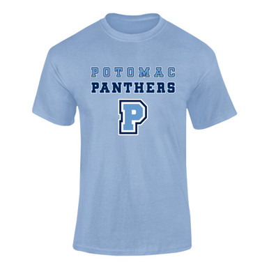 Potomac Panthers P Script Spirit Men's SS T-Shirt