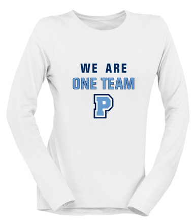 Potomac Panthers P Script We Are One Team Women's Premium LS T-Shirt