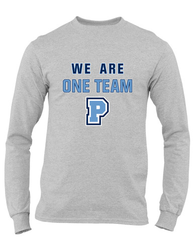Potomac Panthers P Script We Are One Team Men's Premium LS T-Shirt