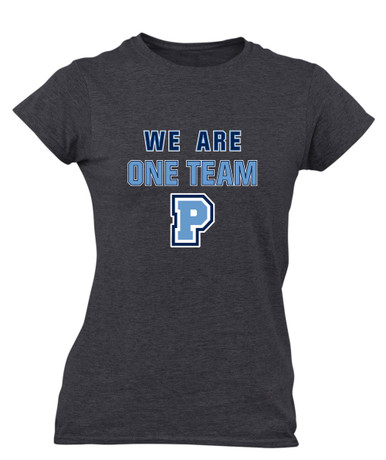 Potomac Panthers P Script We Are One Team Women's Premium SS T-Shirt
