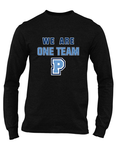 Potomac Panthers P Script We Are One Team Men's LS T-Shirt