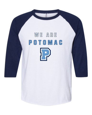 Potomac Panthers P Script We Are Women's Baseball T-Shirt