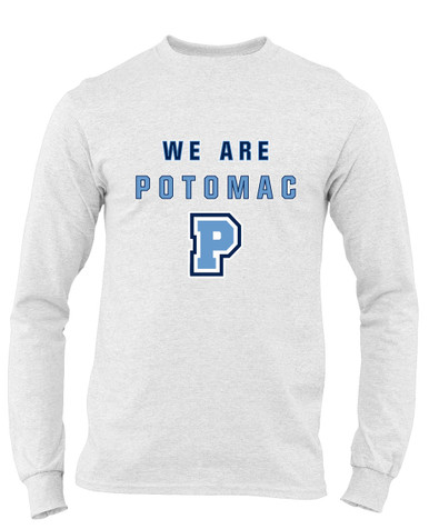 Potomac Panthers P Script We Are Men's Premium LS T-Shirt