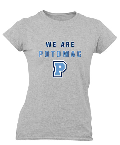 Potomac Panthers P Script We Are Women's Premium SS T-Shirt