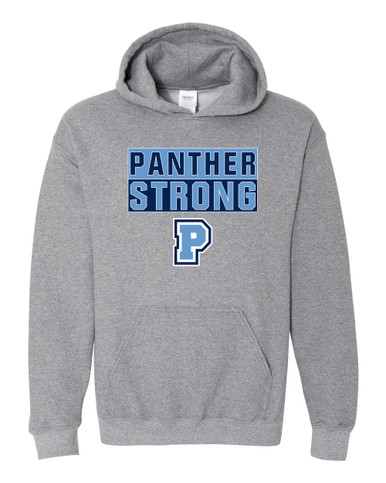 Potomac Panthers P Script Strong #1 Men's Hoodie