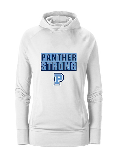 Potomac Panthers P Script Strong #1 Women's Hoodie