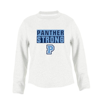 Potomac Panthers P Script Strong #1 Women's Sweatshirt